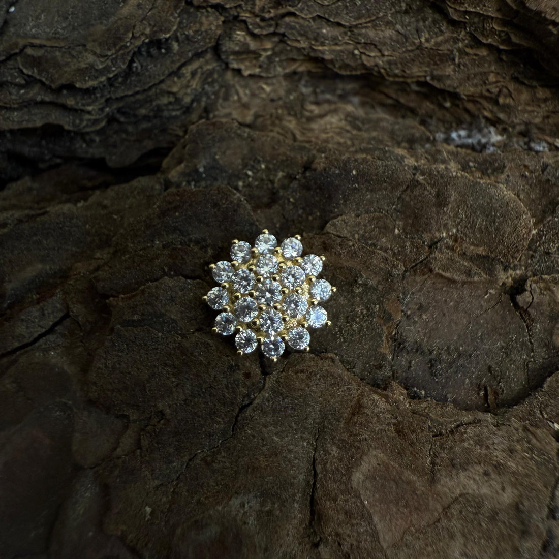 Gold Amulet de Sol Dermal Top