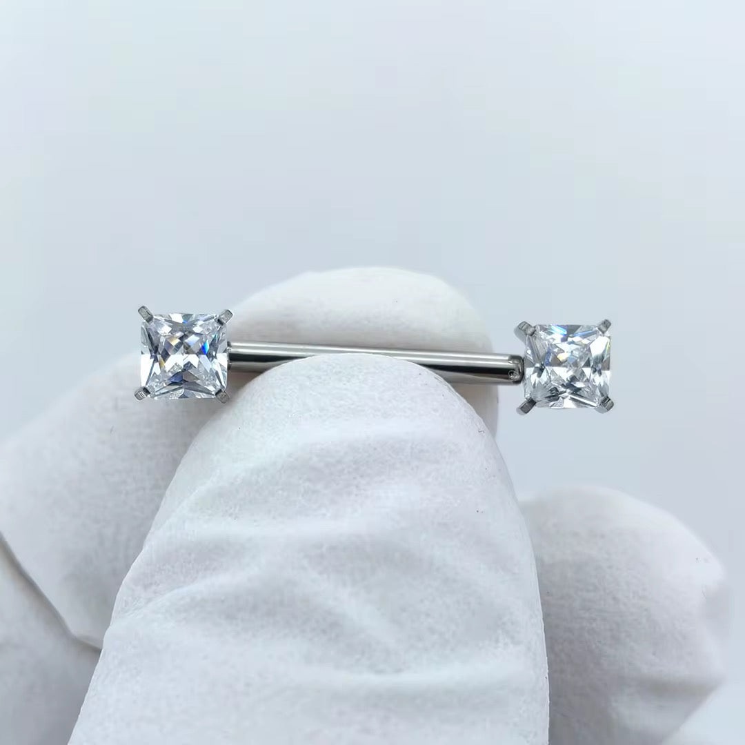 Titanium Nipple Piercing