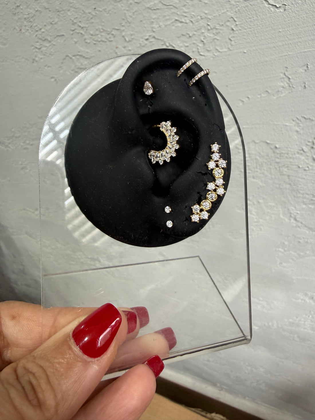 Celeste Vine 18K Solid Gold Earring