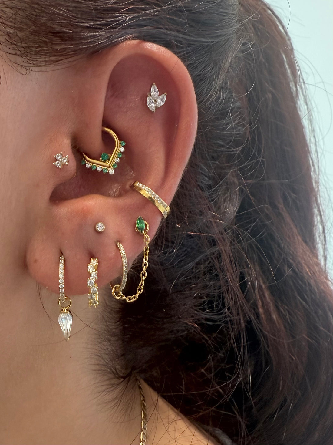 Titanium Clicker Hoop 496