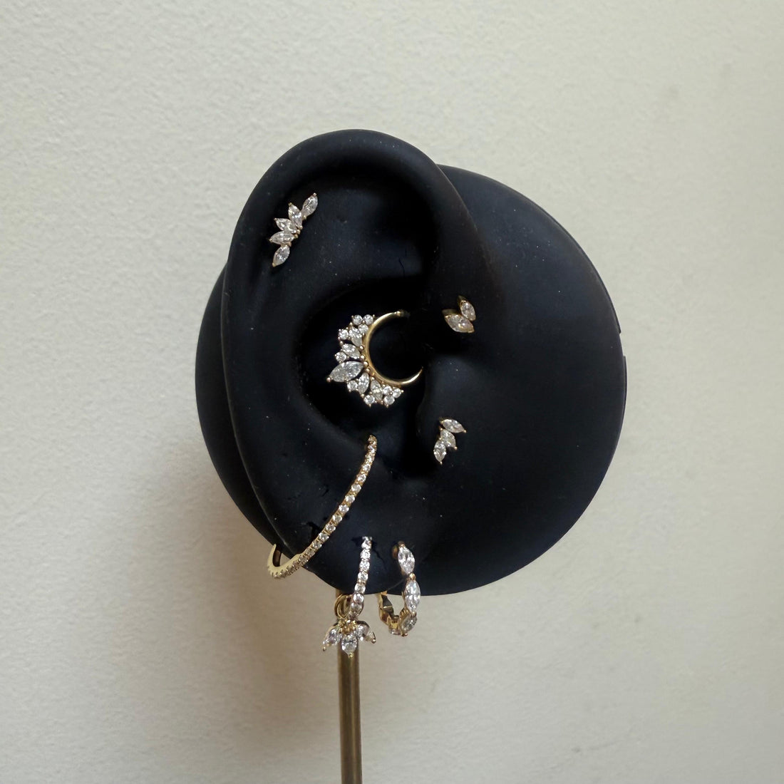 Gold Crystal Cascade