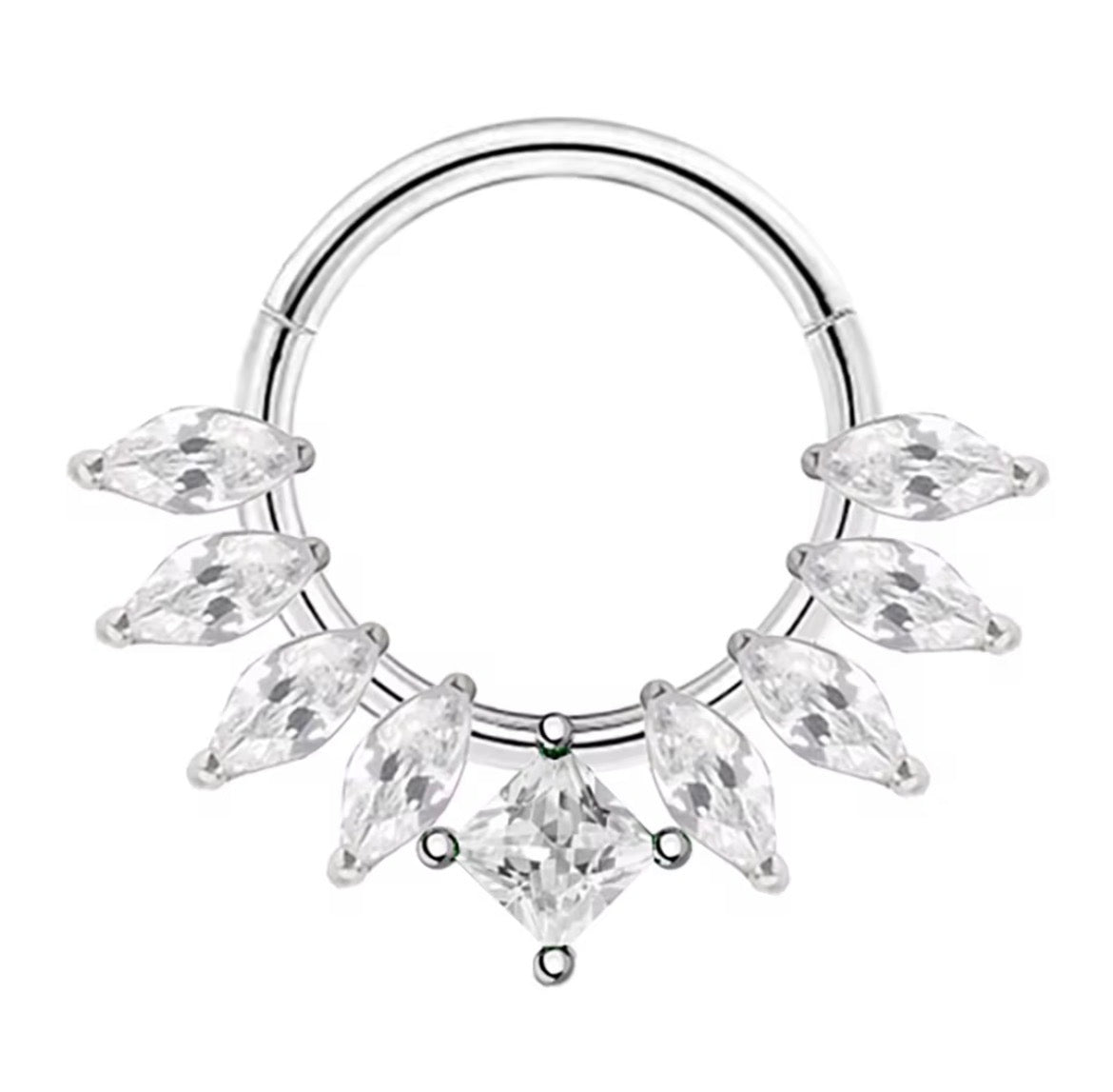 Titanium Daith/Septum Clicker 86
