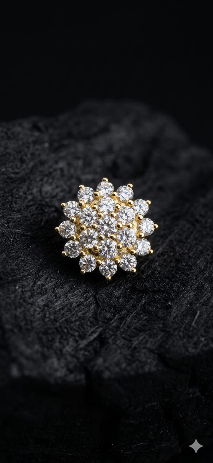 Gold Amulet de Sol Dermal Top