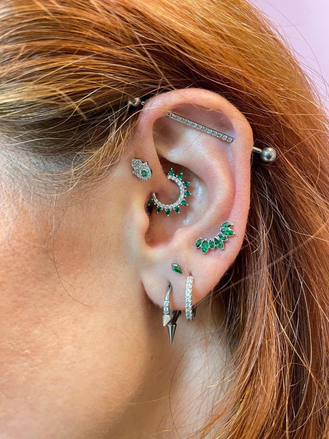 White Gold Emerald Queen Clicker