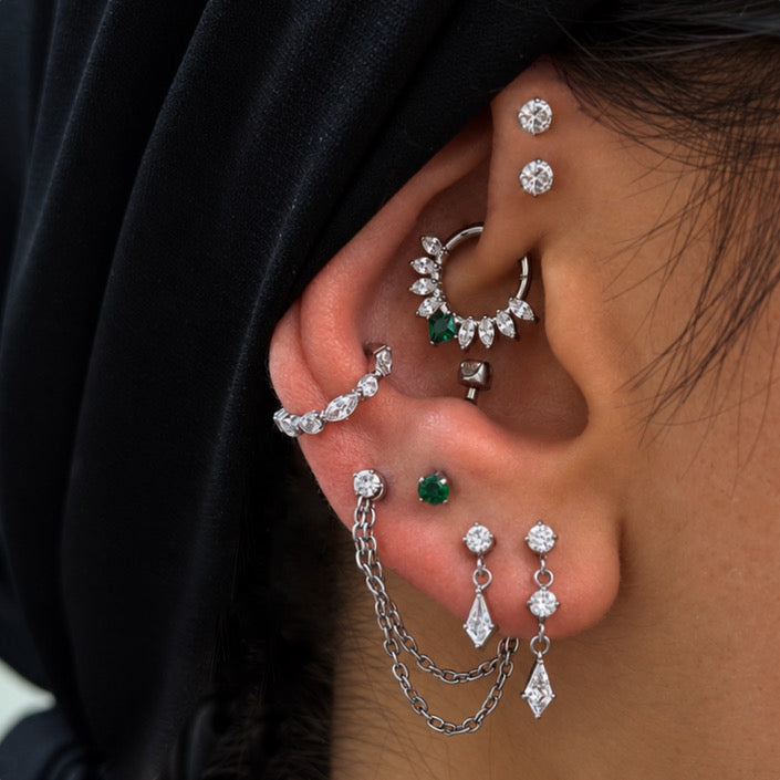 Titanium Double Chain Extension
