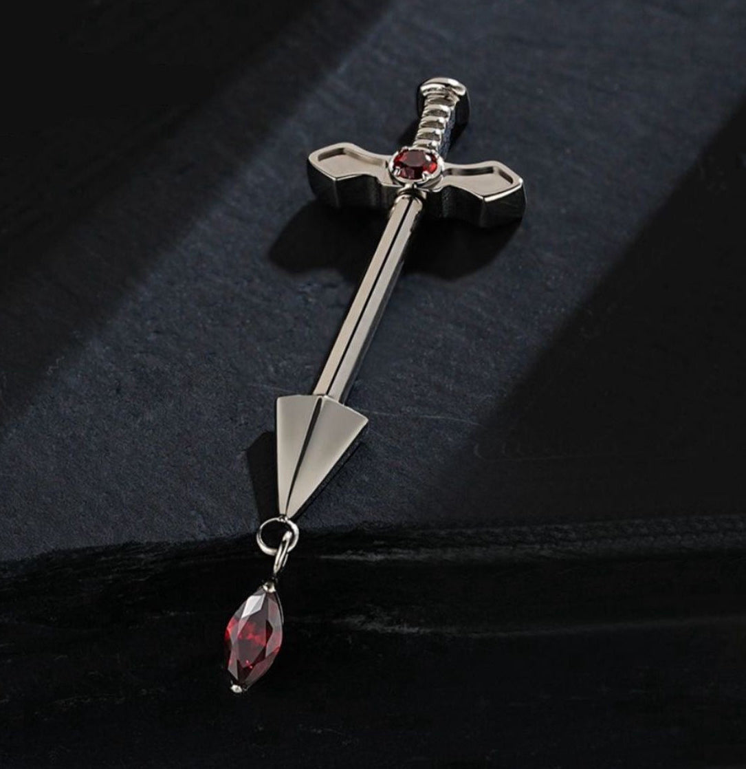 Titanium Nipple Ring 17