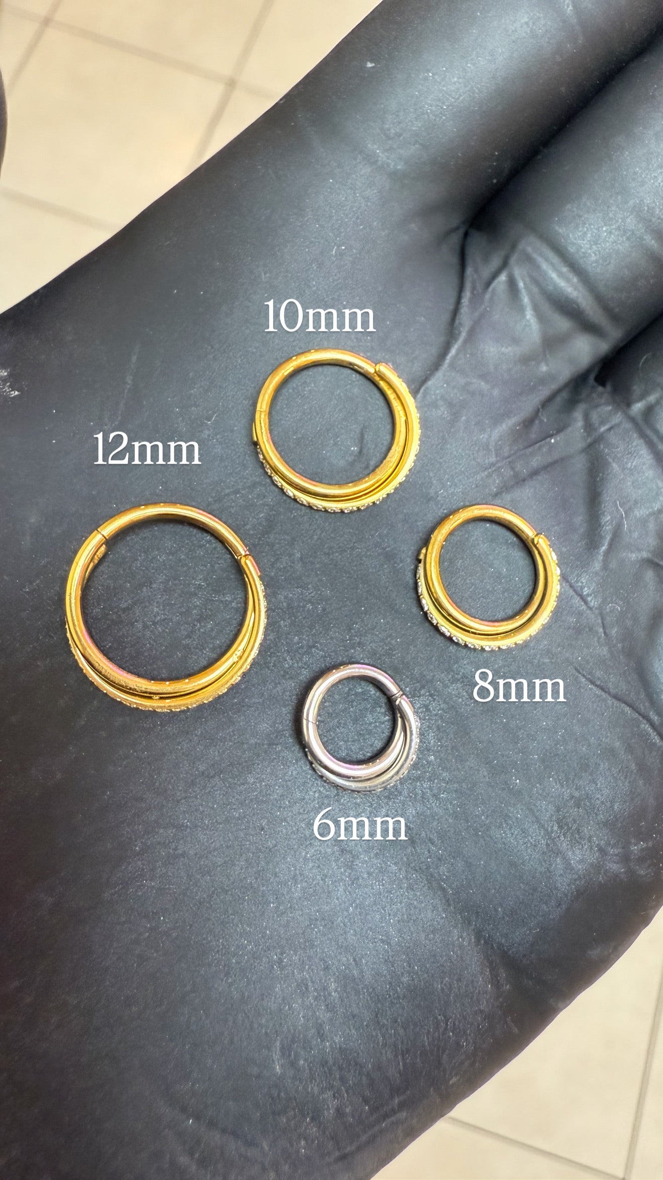 Titanium Earring Clicker 12