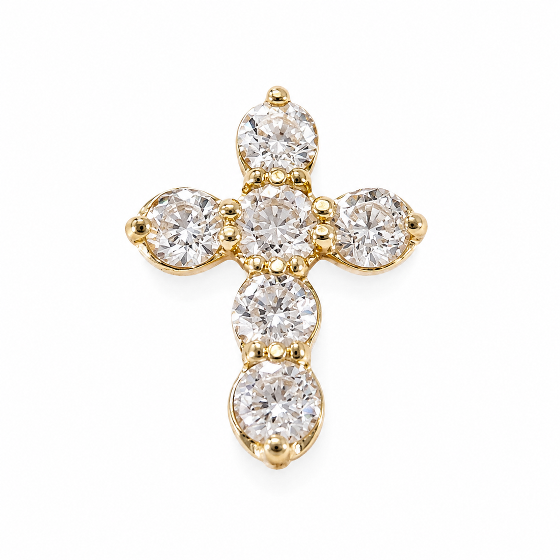 Titanium Cross Earring