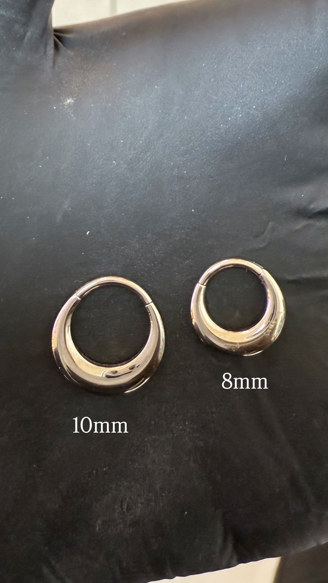 Titanium Clicker hoop/Daith/septum