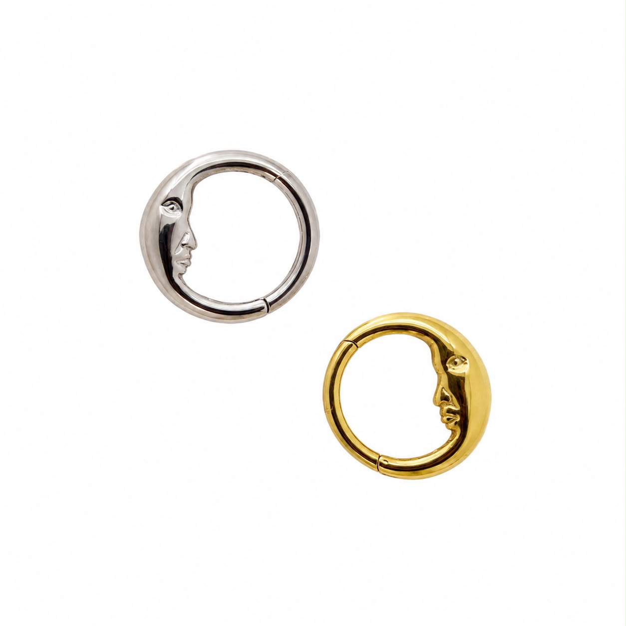 Titanium Daith/Septum Clicker 89
