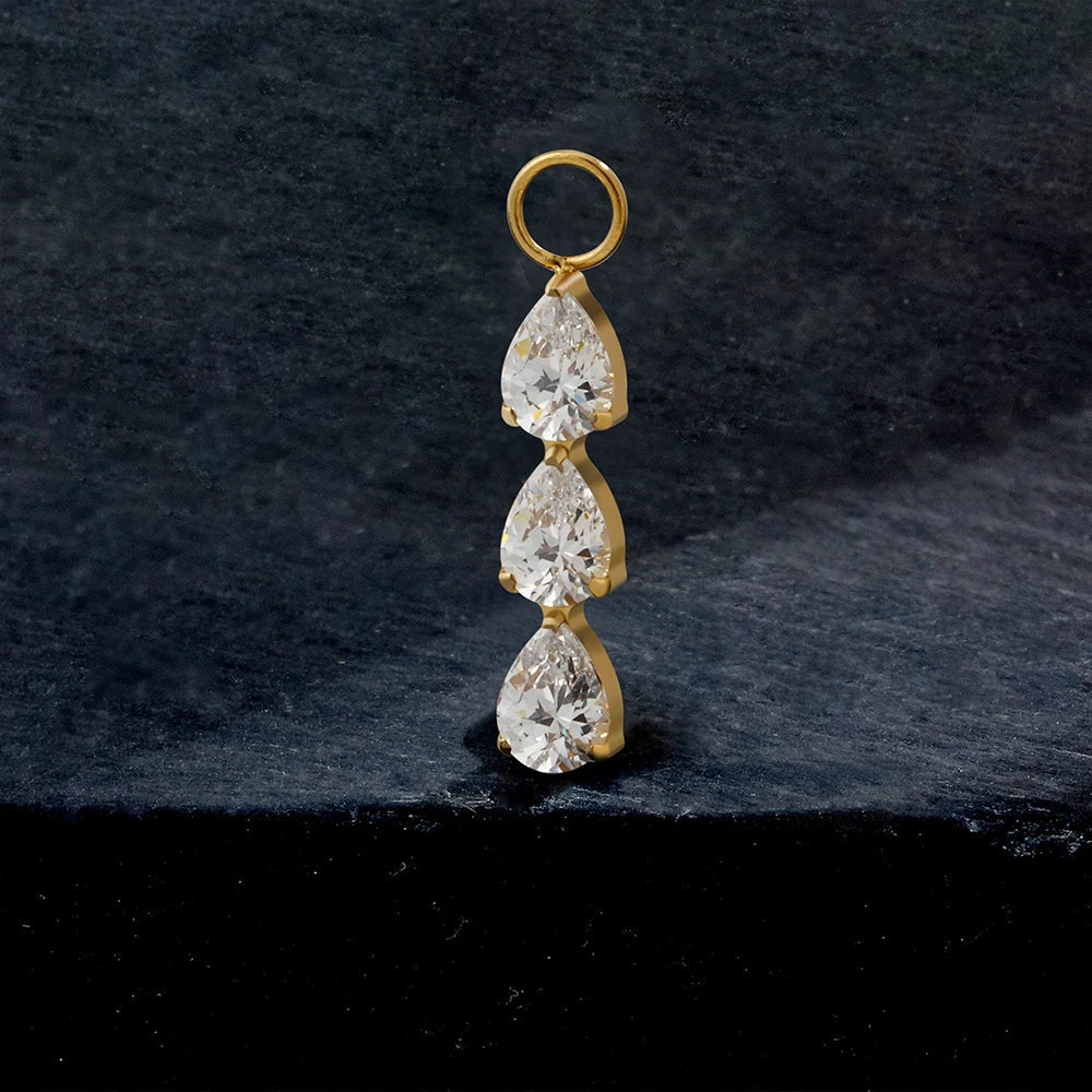 Triple Pear Charm Extension