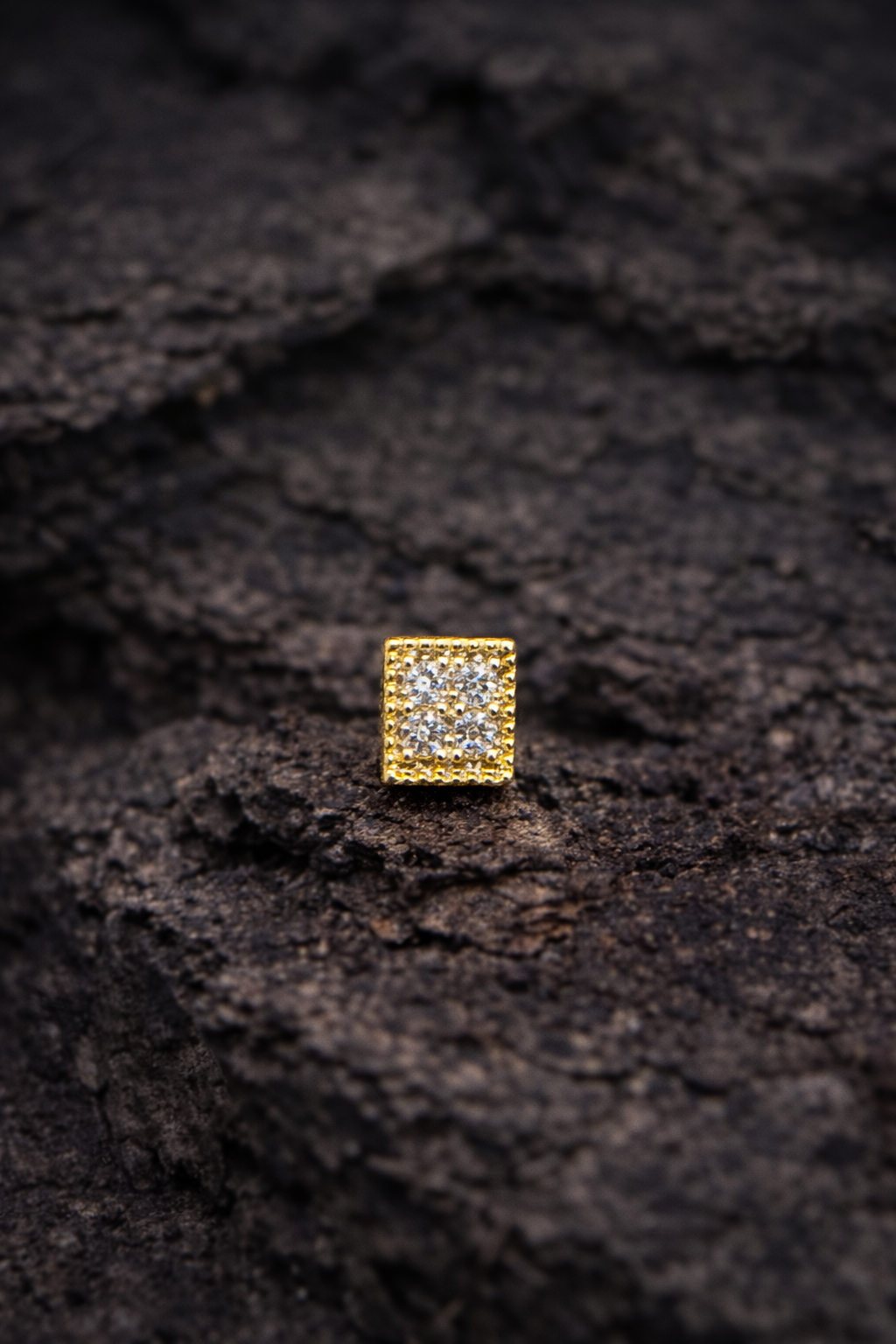 Gold Gilded Square
