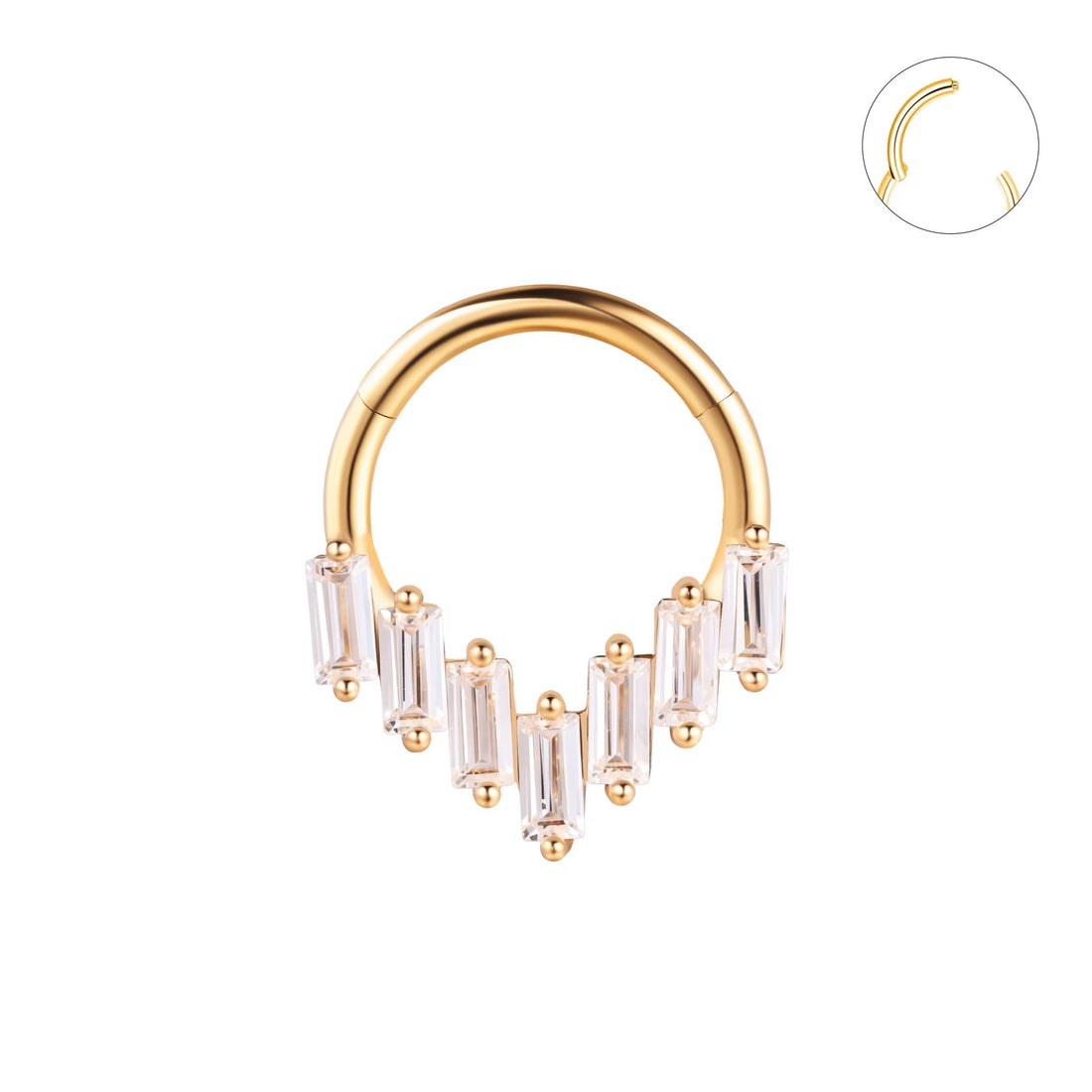 Titanium Daith/Septum 72