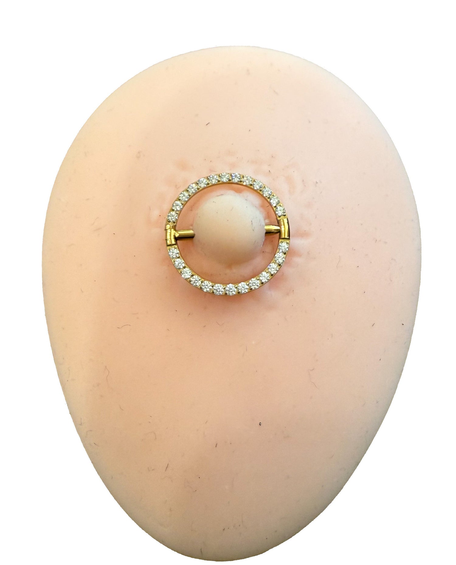 Titanium Nipple ring 42