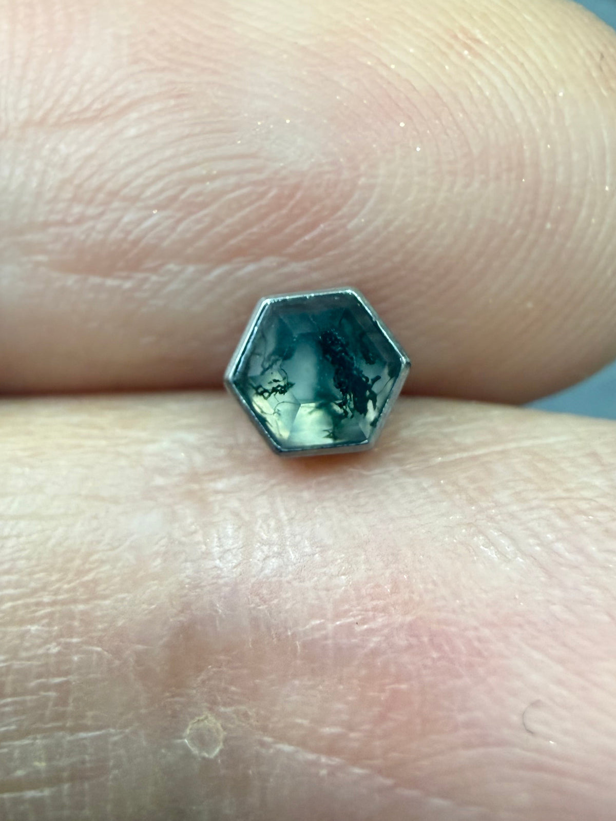 Moss Agate Dermal/Surface Top