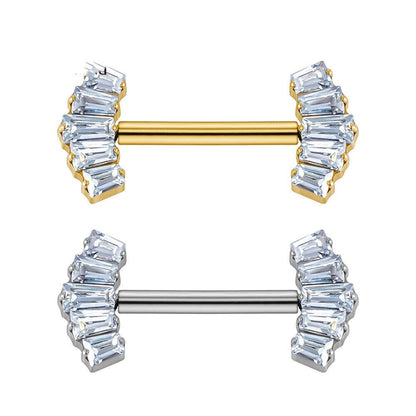 Titanium Nipple ring 5