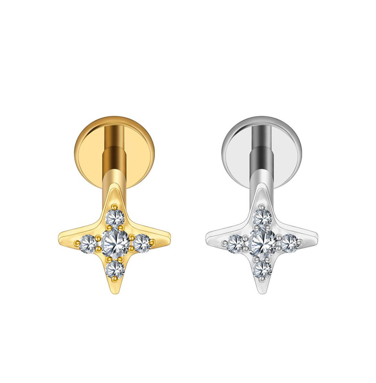 Titanium tiny star