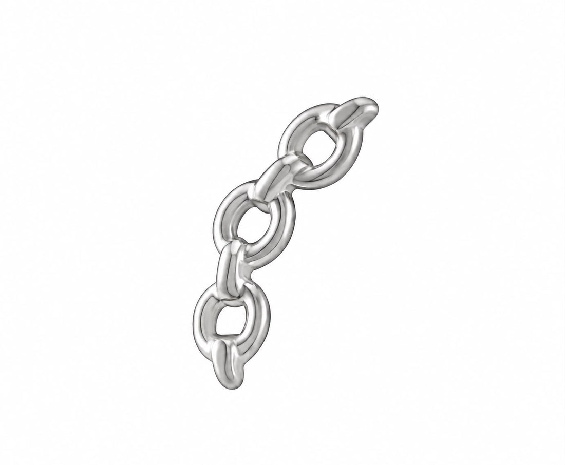 Titanium Links Earring