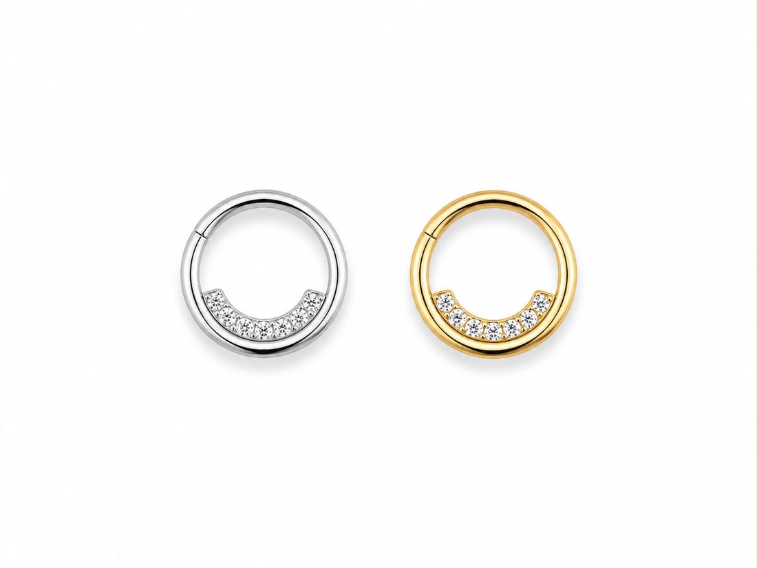 Titanium Daith/Septum Clicker 90