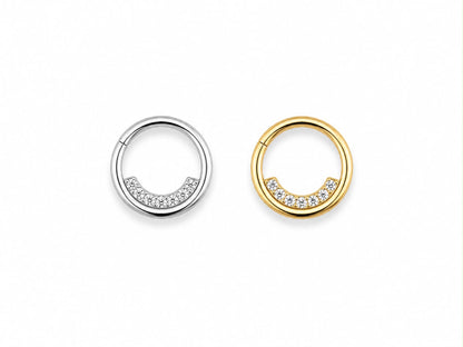 Titanium Daith/Septum Clicker 90