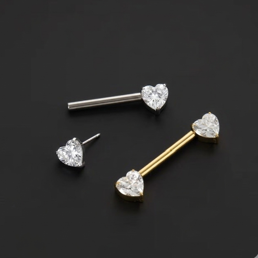 Titanium Nipple Ring 19