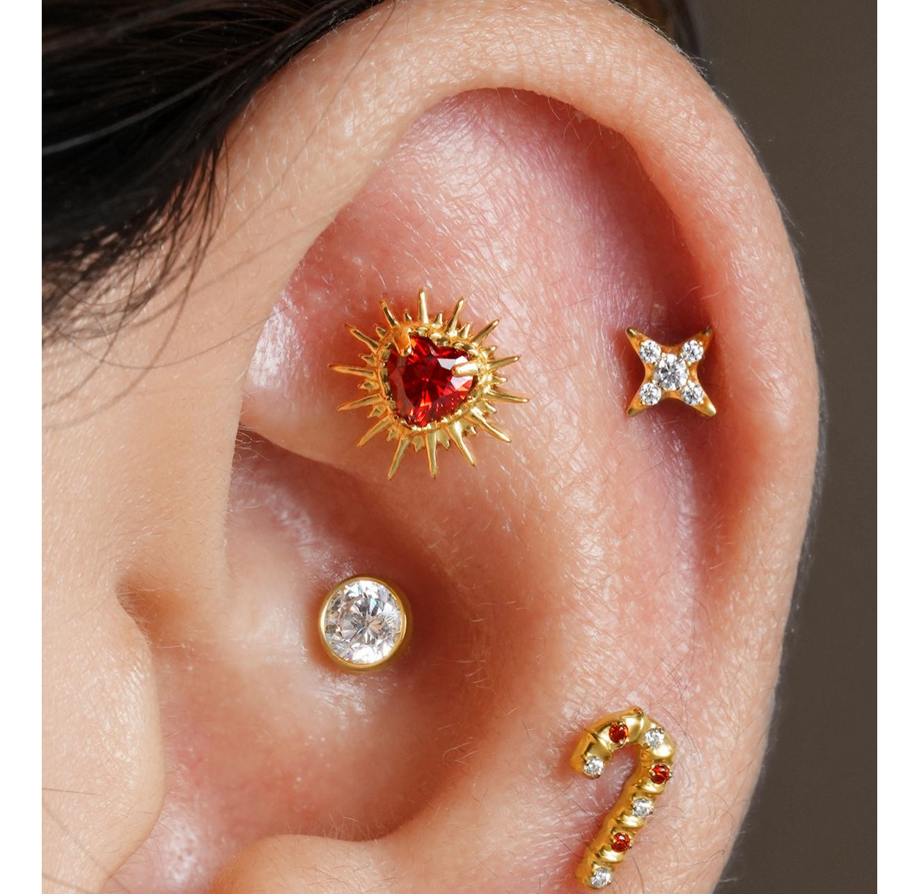 Titanium tiny star