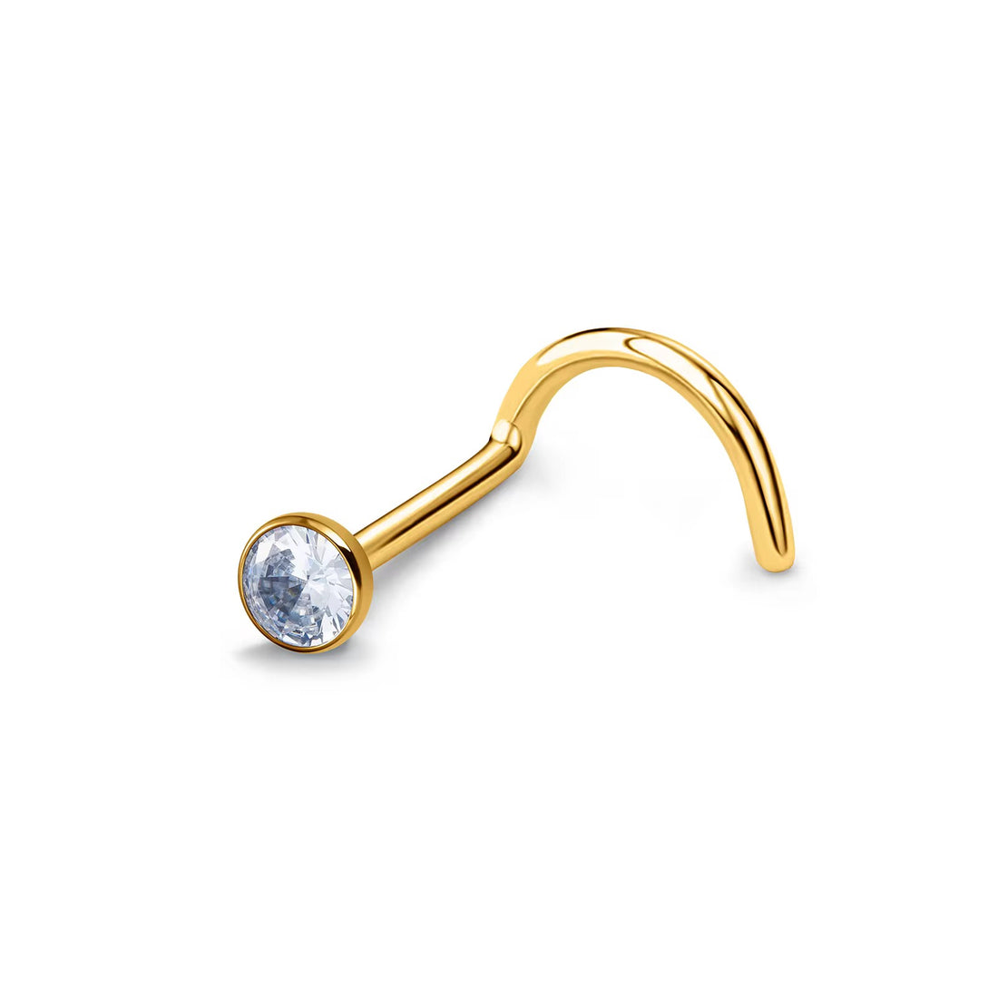 Gold Nose Stud