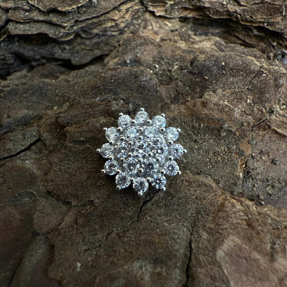 White Gold Amulet de Sol Dermal Top