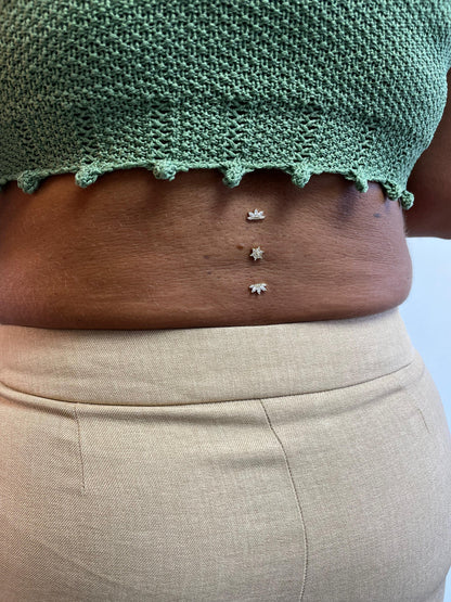 White Gold Crown Lotus Dermal Top