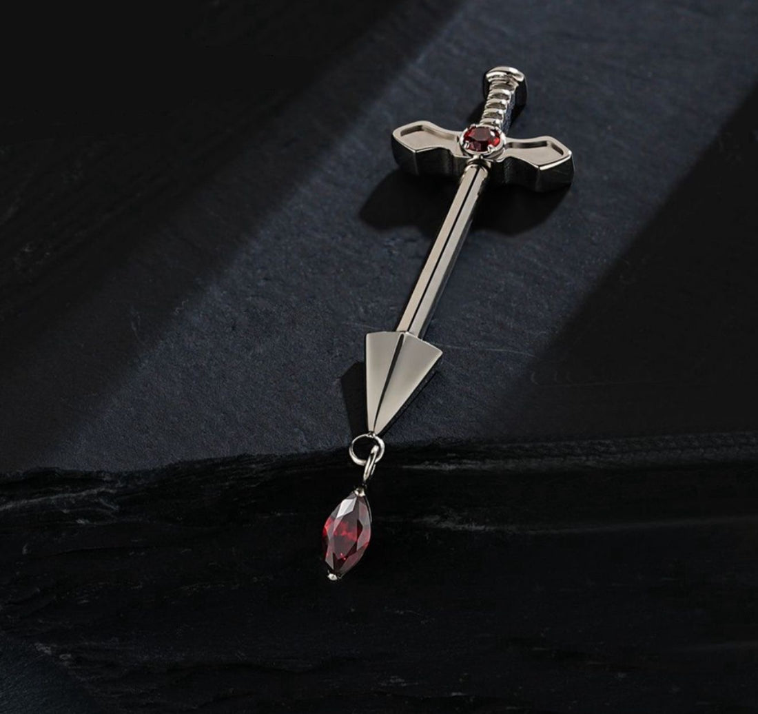 Titanium Nipple Ring 17