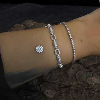 White Gold Amulet de Sol Dermal Top