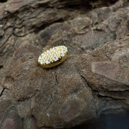 Gold Guilded Mosaic Dermal Top