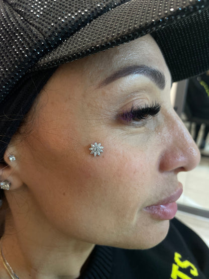 Gold Sunflower Dermal Top