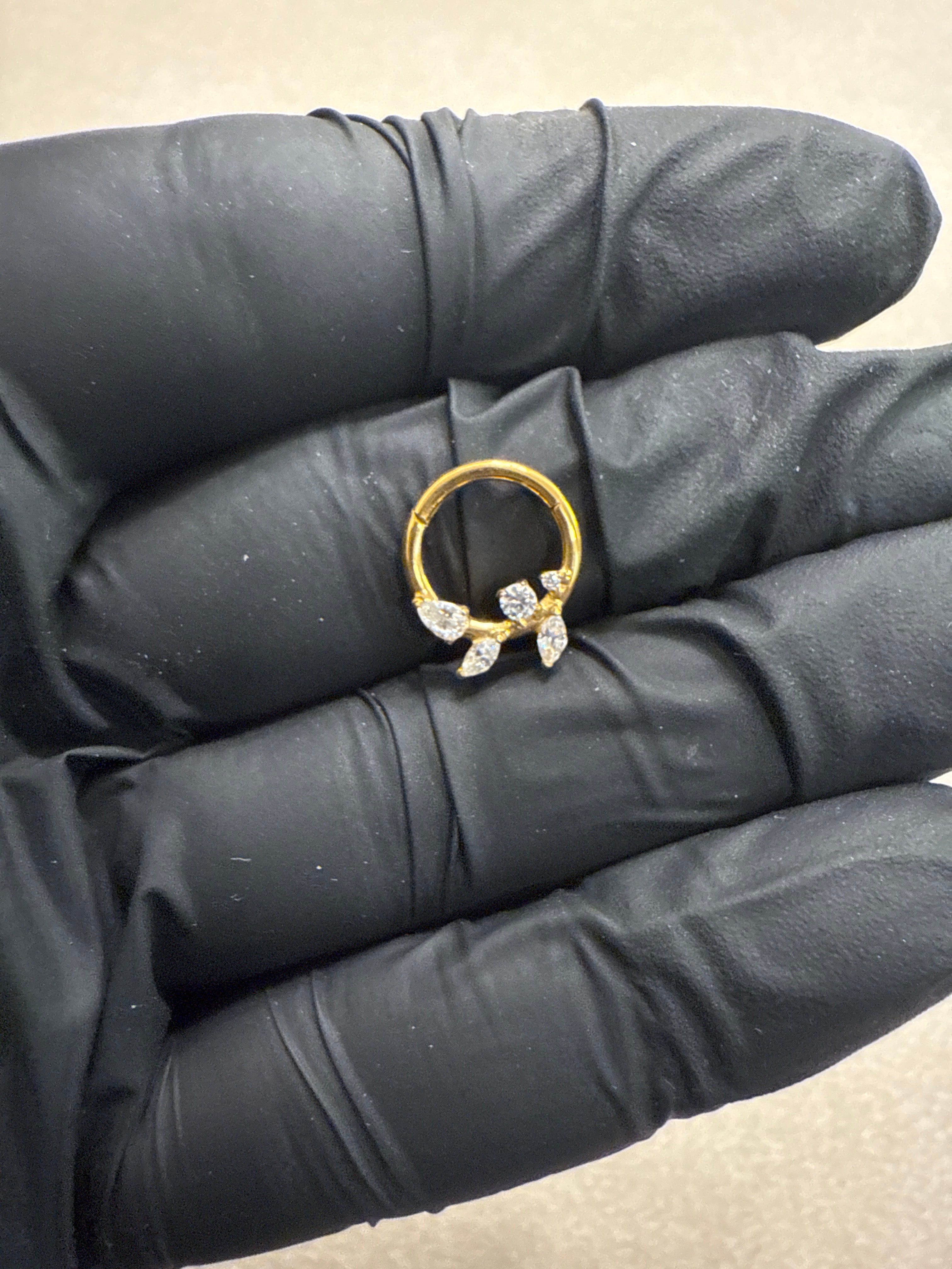 Titanium Daith/Septum clicker 81