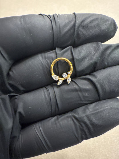Titanium Daith/Septum clicker 81