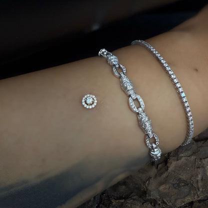 Gold Lunar Halo Dermal Top