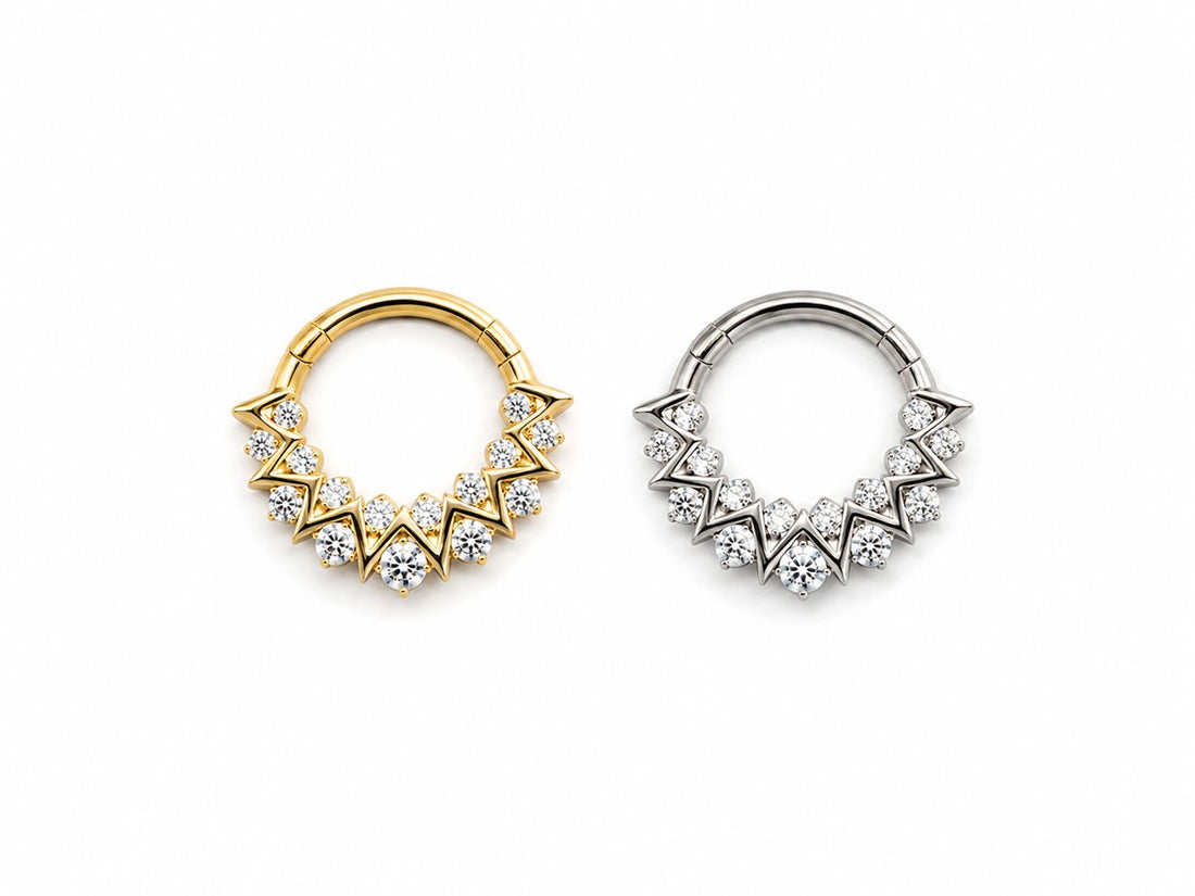 Titanium Daith/Septum Clicker 87