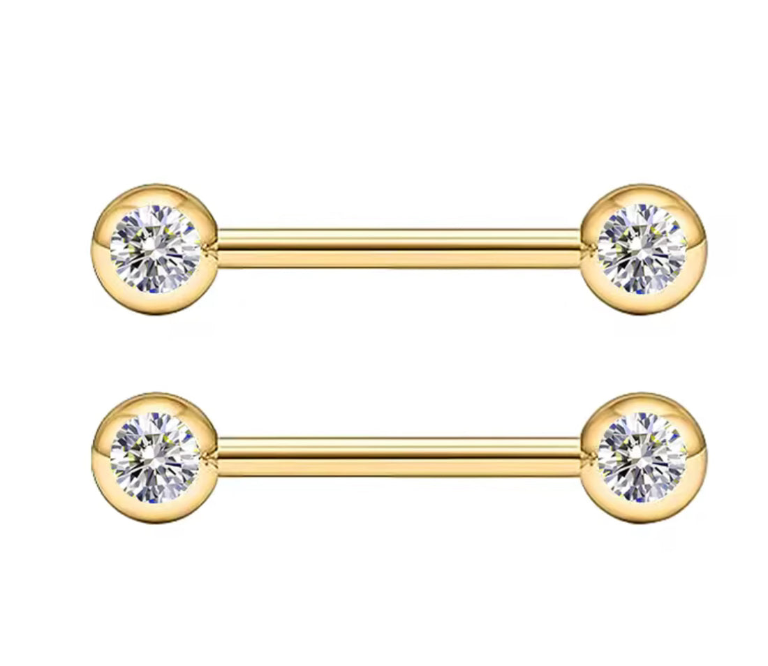 Titanium Nipple Ring 15
