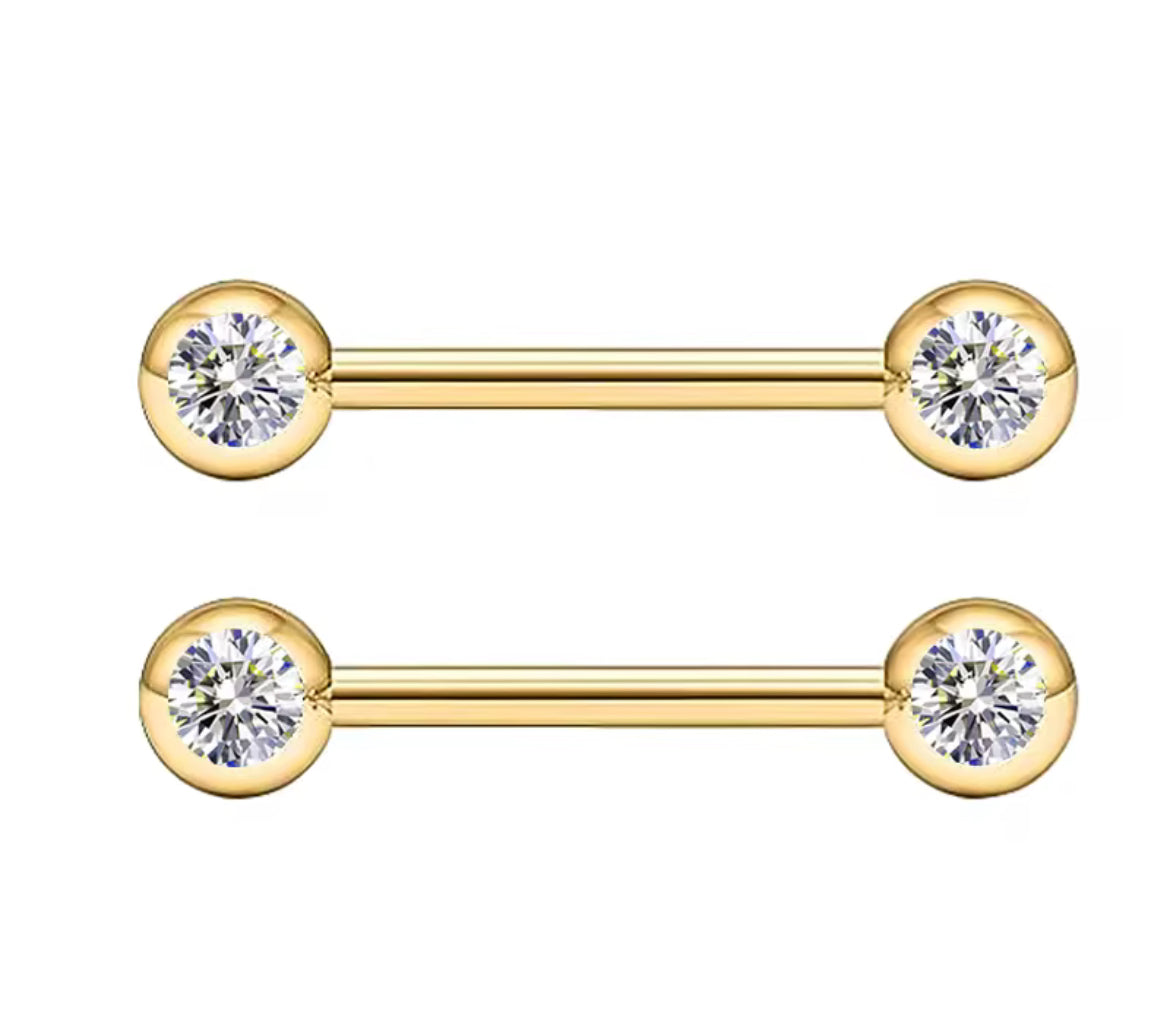 Titanium Nipple Ring 15