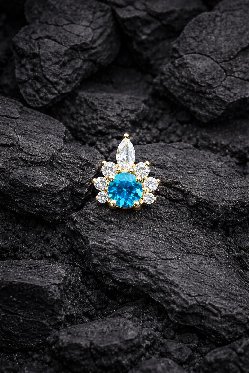 Gold Majestic Topaz Dermal Top