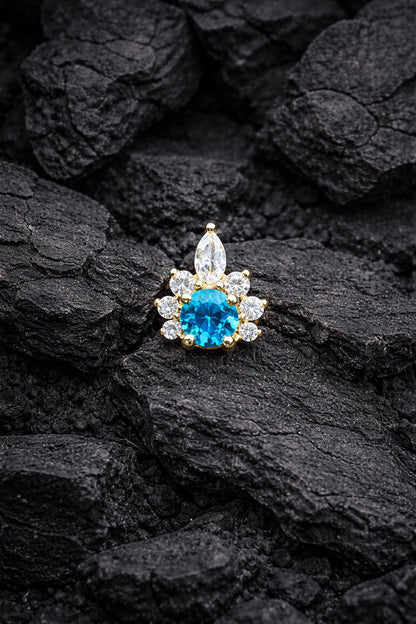 Gold Majestic Topaz Dermal Top