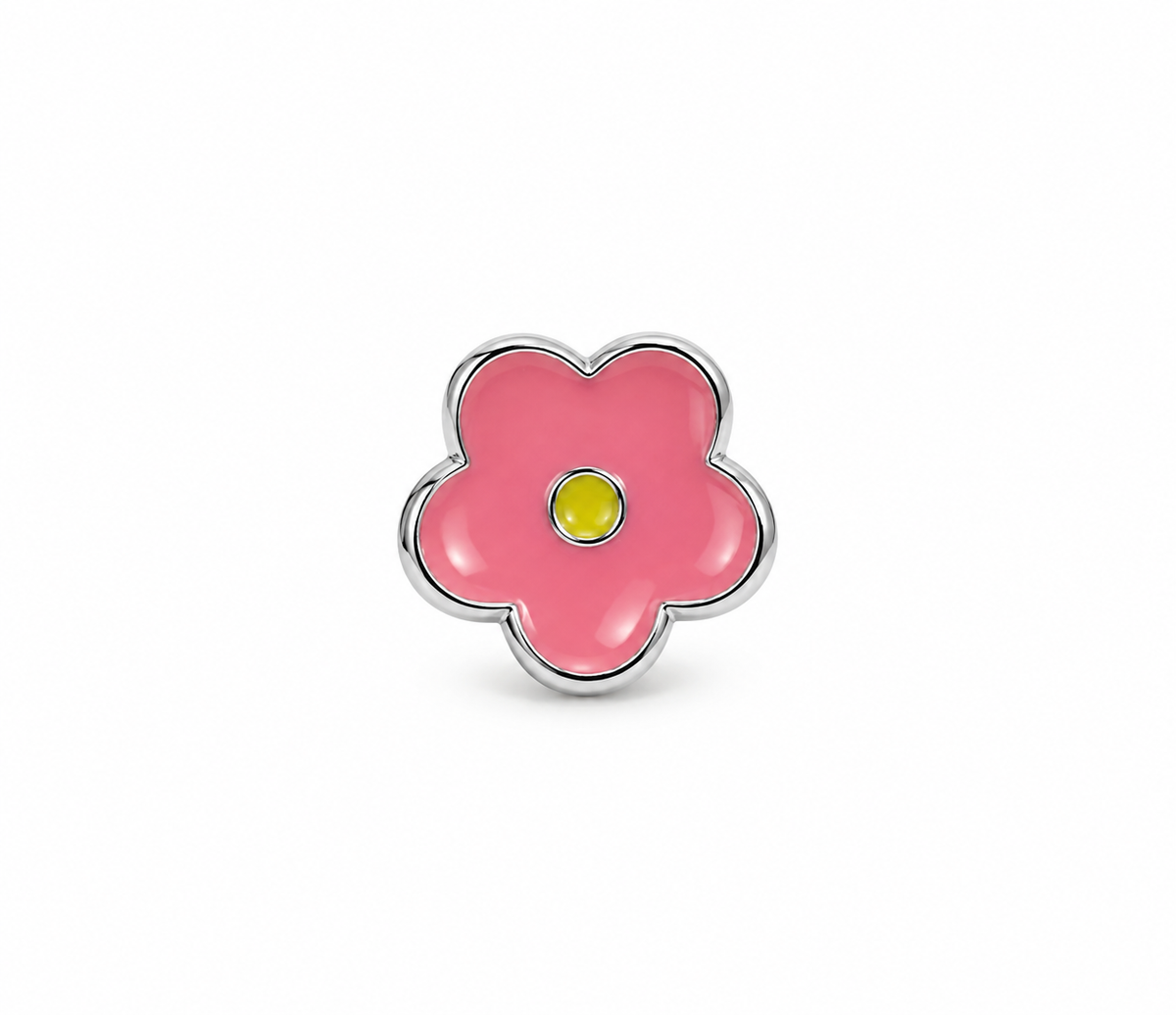 Girly Flower Titanium Earring