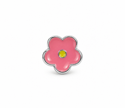 Girly Flower Titanium Earring