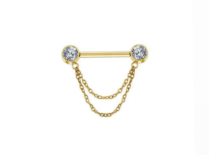 Titanium Nipple Ring 16