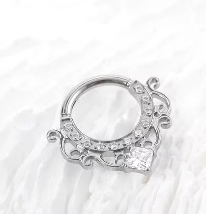 Titanium Daith/Septum Clicker 84