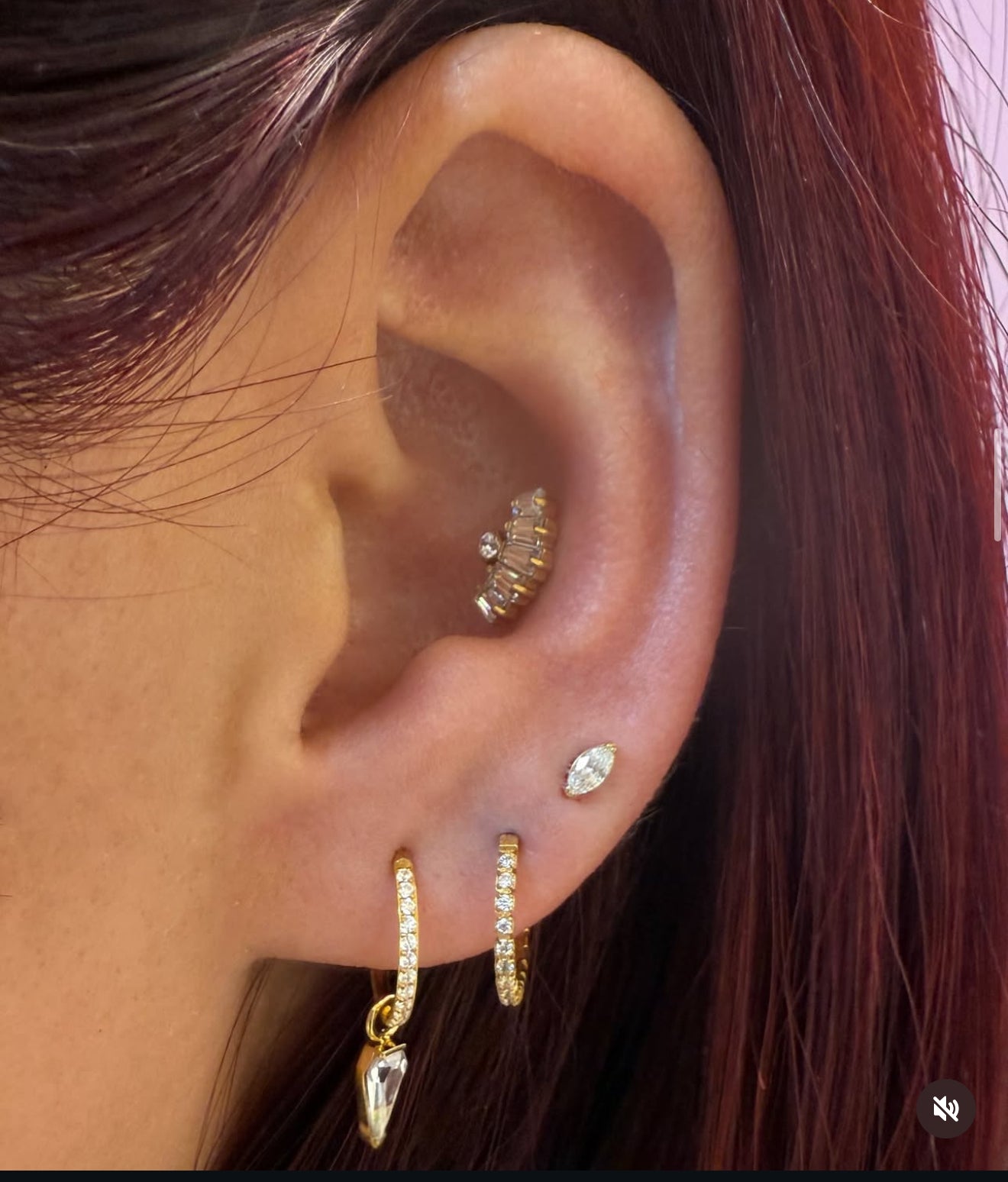 Titanium Earring 761