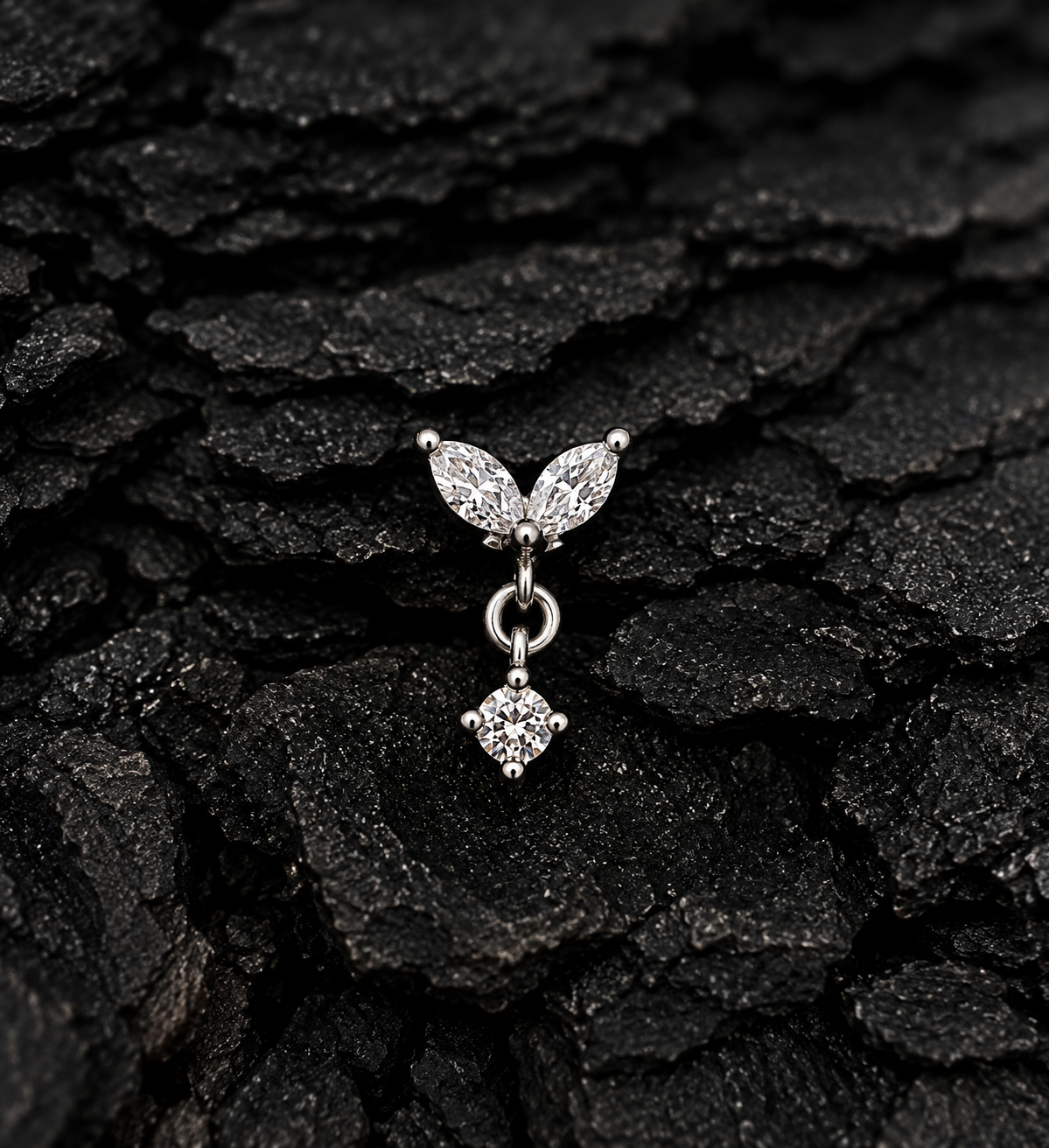 Diamond Marquise-Drop