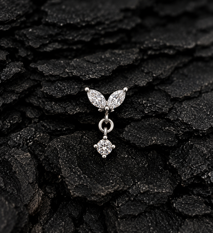 Diamond Marquise-Drop