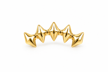 Edgy Squares Titanium Earring