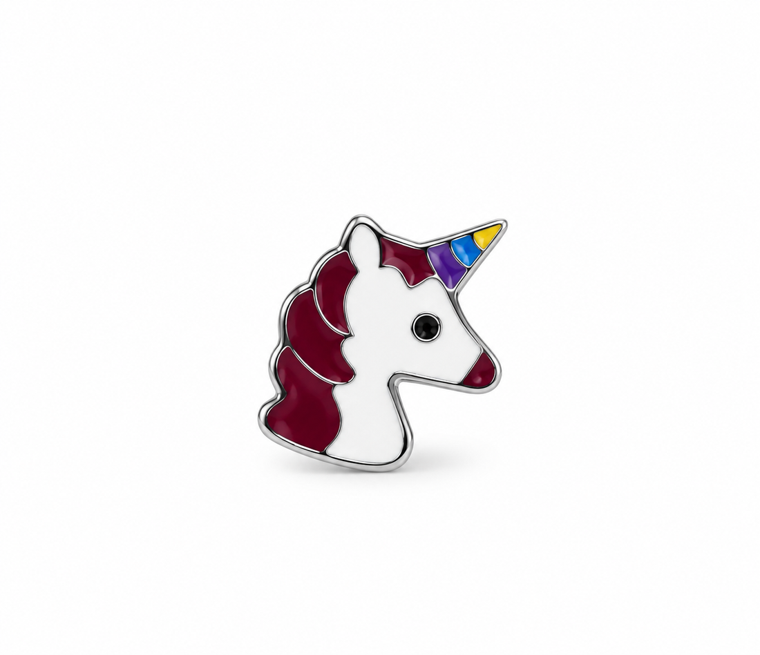 Unicorn Titanium Earring